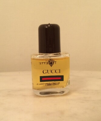 VTG GUCCI Eau De Toilette 0.25 Oz 7.5ml Miniature Travel 