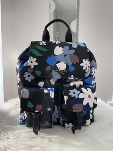 New Kate Spade Carley B Blooms Blue 
