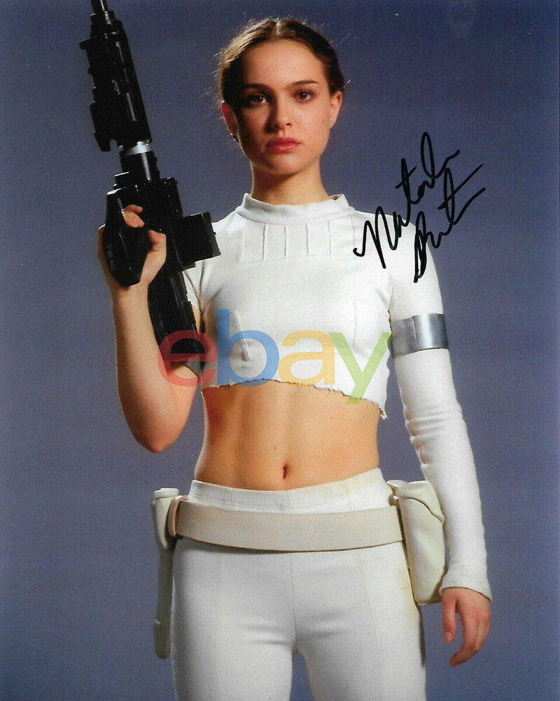 NATALIE PORTMAN Star Wars Autographed 8 x 10 Signed Photo reprint