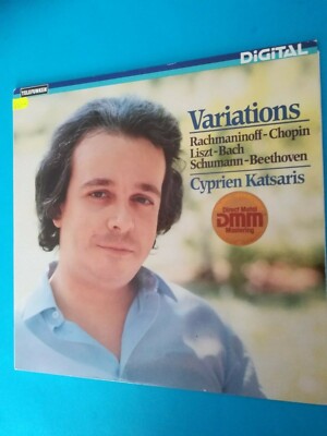 CYPRIEN KATSARIS Variations Rachmaninoff Liszt Schumann LP/L212