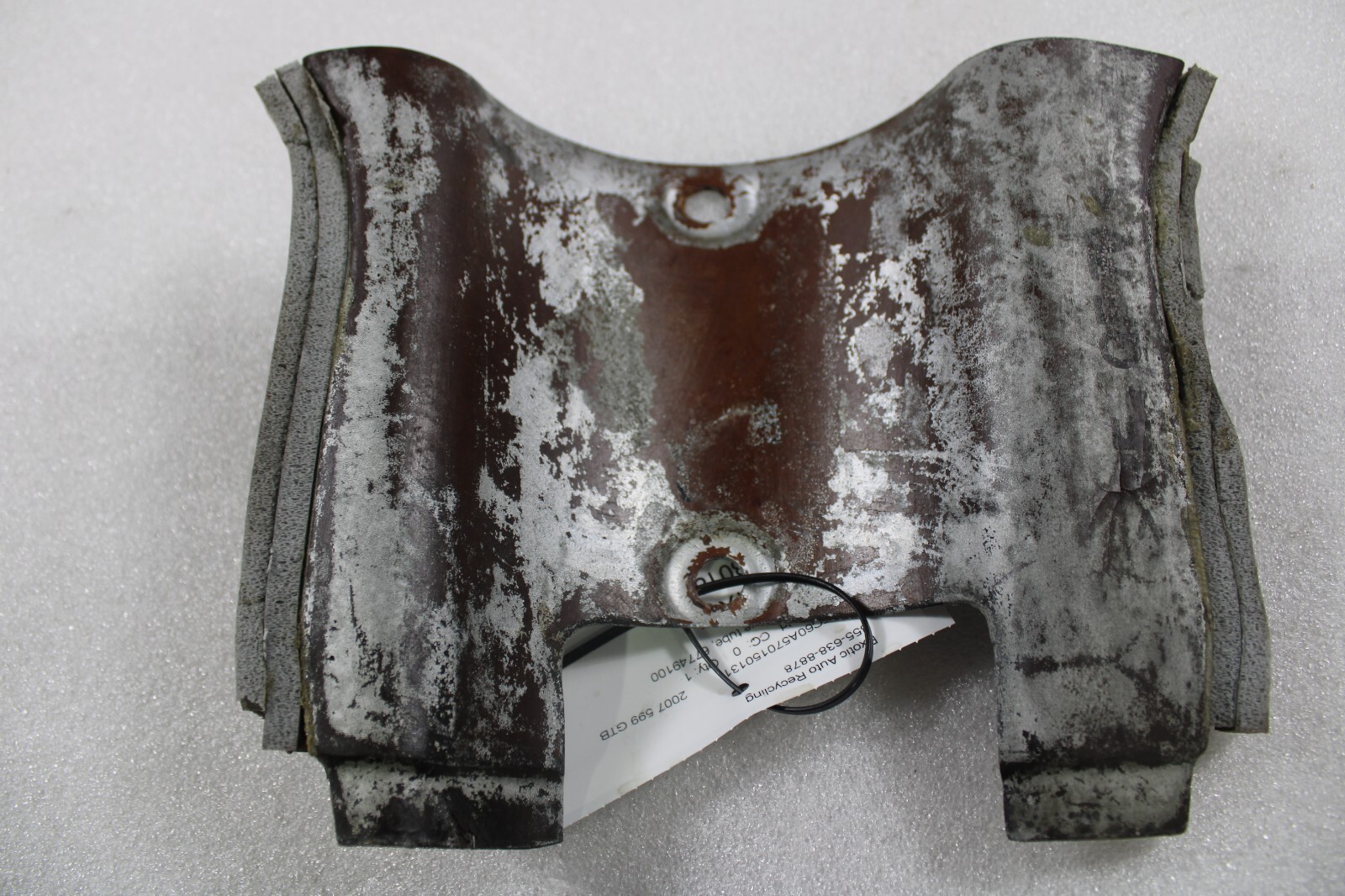 Ferrari 599 GTB, Rear Torque Tube Heat Shield, Used, P/N 67749100