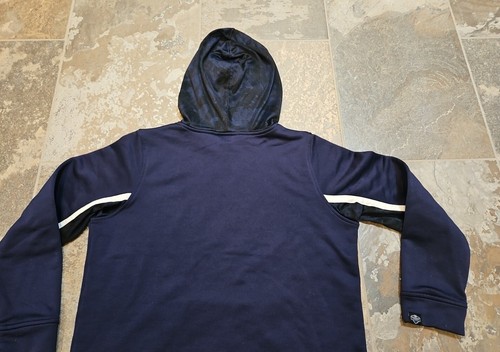 Under Armour NFL Combine Boys Navy Blue Hoodie Sweatshirt -Size Large - Football - Picture 10 of 10