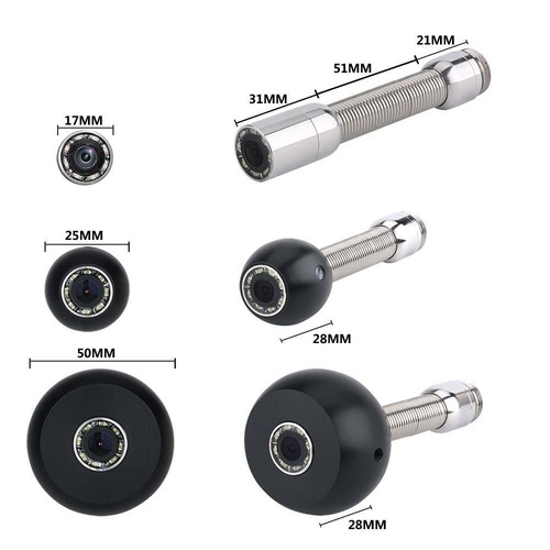 10 inch LCD WiFi Drain Pipe Sewer Inspection Video Camera Waterproof 17mm 164ft - Picture 10 of 10