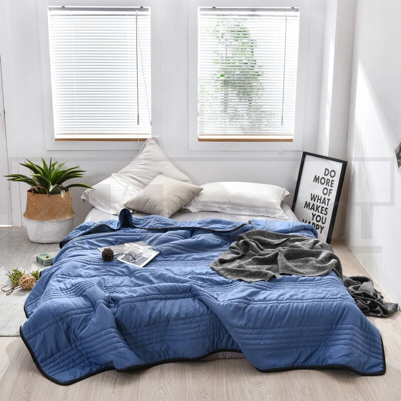Cooling Blanket Cool Ice Summer Blanket Air Condition Healthy Sleep Thin Quilt - image 3 of 4