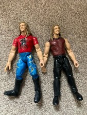 2 X Wwfwwe Edge Attitude Era Action Figures Wwe