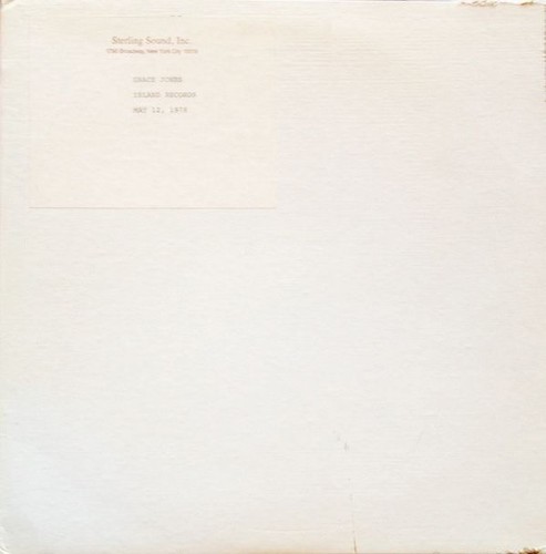 GRACE JONES Fame *RARE 12" STERLING SOUND ACETATE DJ PROMO TOM MOULTON Studio 54 - Picture 4 of 4