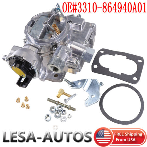 3310-864940A01 Carburetor For Marine Mercruiser 2.5L 3.0L 4CYL w/Long Linkage US