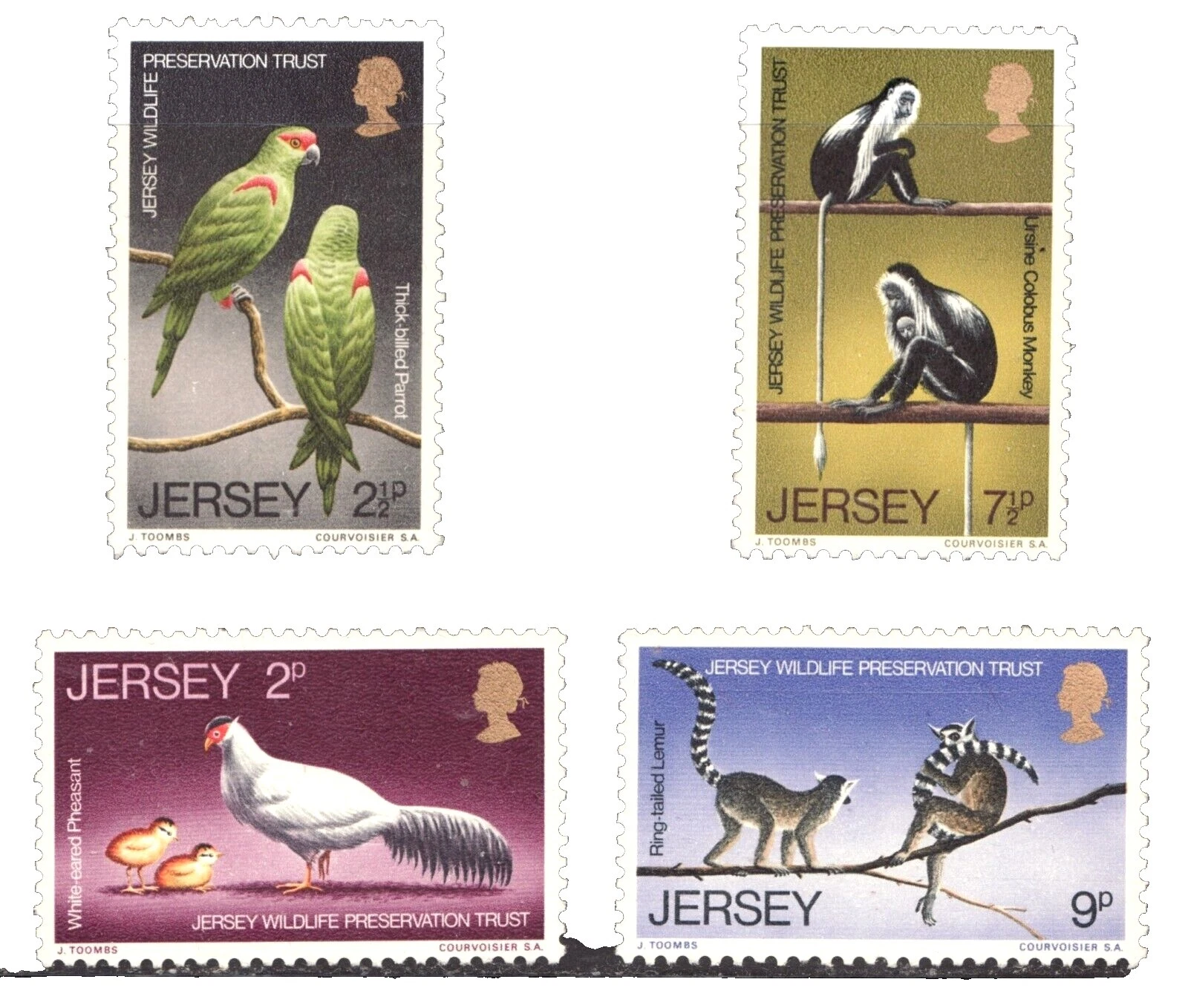 United Kingdom Postage Animal Kingdom Postal Stamps