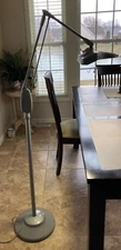 Vintage Dazor Floating Magnifying Floor Drafting Lamp Model M-210