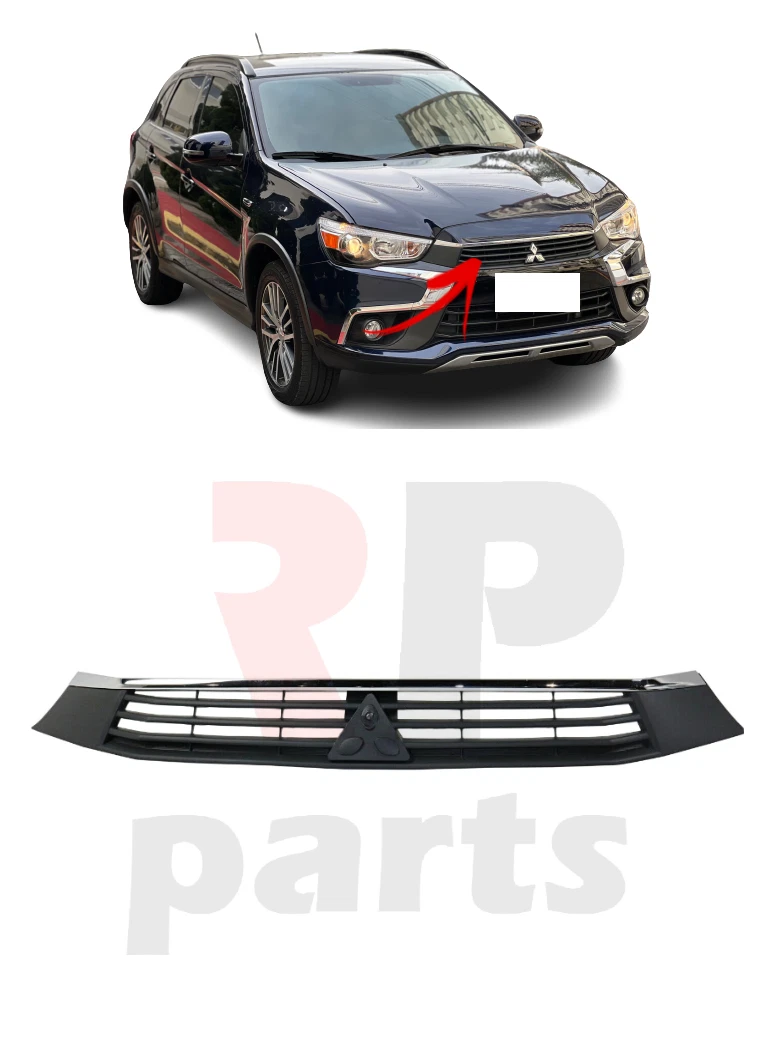 FOR MITSUBISHI ASX 2018 2022 NEW FRONT BUMPER UPPER CENTER GRILLE 6402A430