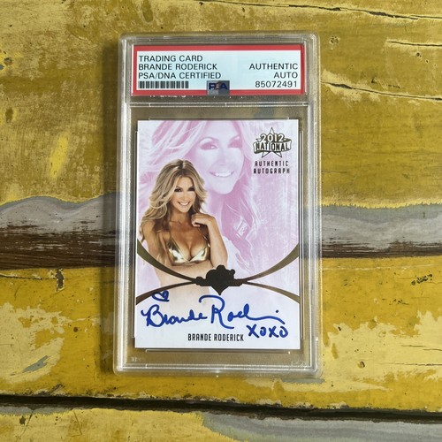 Brande Roderick "Actress Model"Autographed Signed 2012 National Card PSA Slab - Picture 3 of 7