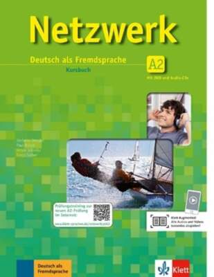 Netzwerk: Kursbuch A2 mit 2 Audio-CDs & 2 DVDs by Stefanie Dengler: New
