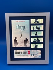 2015 The Hateful Eight 70mm Film Cell Display RARE Large Format COA 8x10