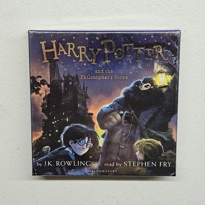 Harry Potter And The Philosophers Stone CD Audio Book New Sealed Stephen Fry 