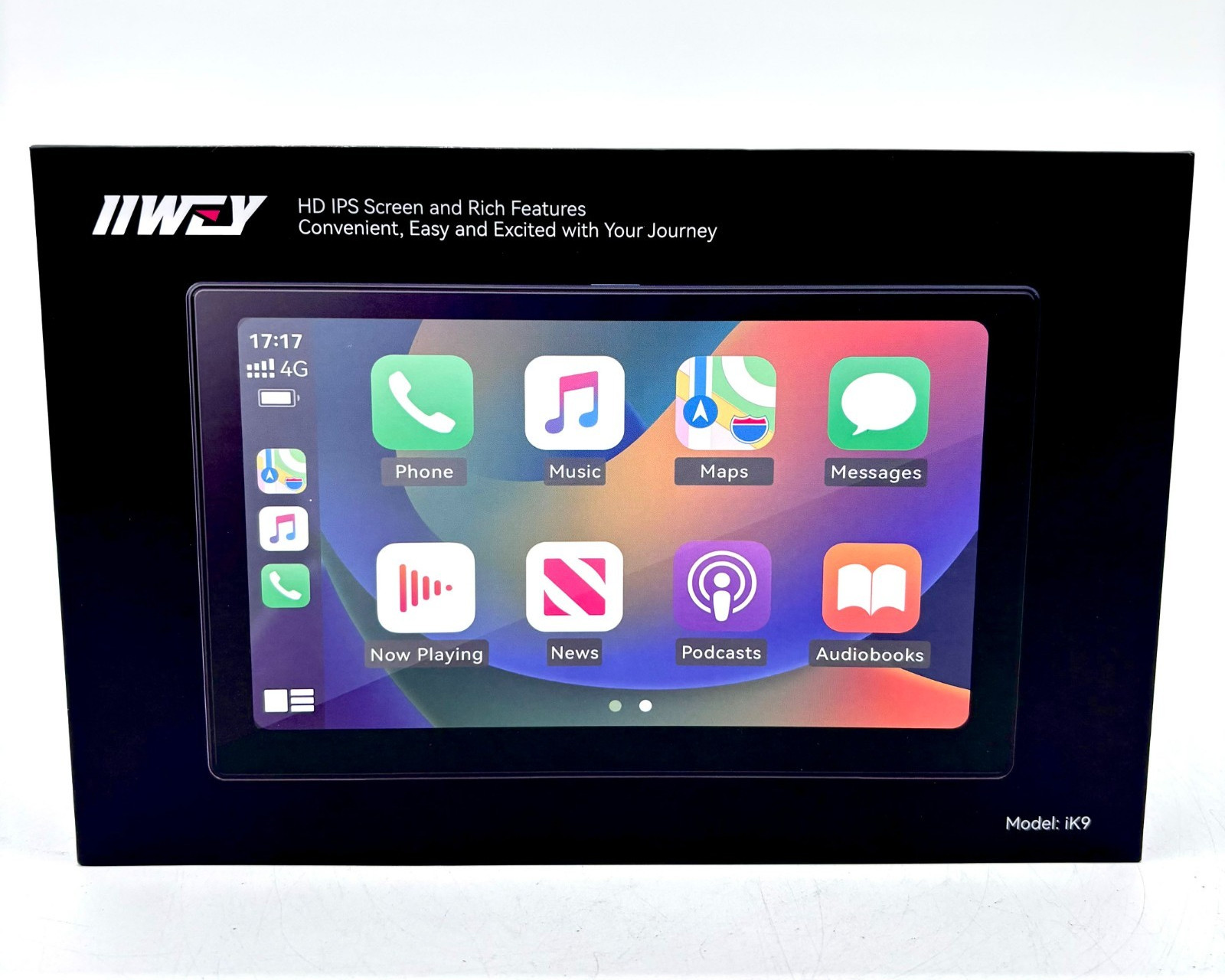 Iiwey Hd Ips Screen With Dash Cam For Car Model Ik9