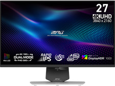 MSI 27 inch Dual Mode UHD 4K 160Hz FHD 320Hz Mini LED IPS AMD FreeSync Premium