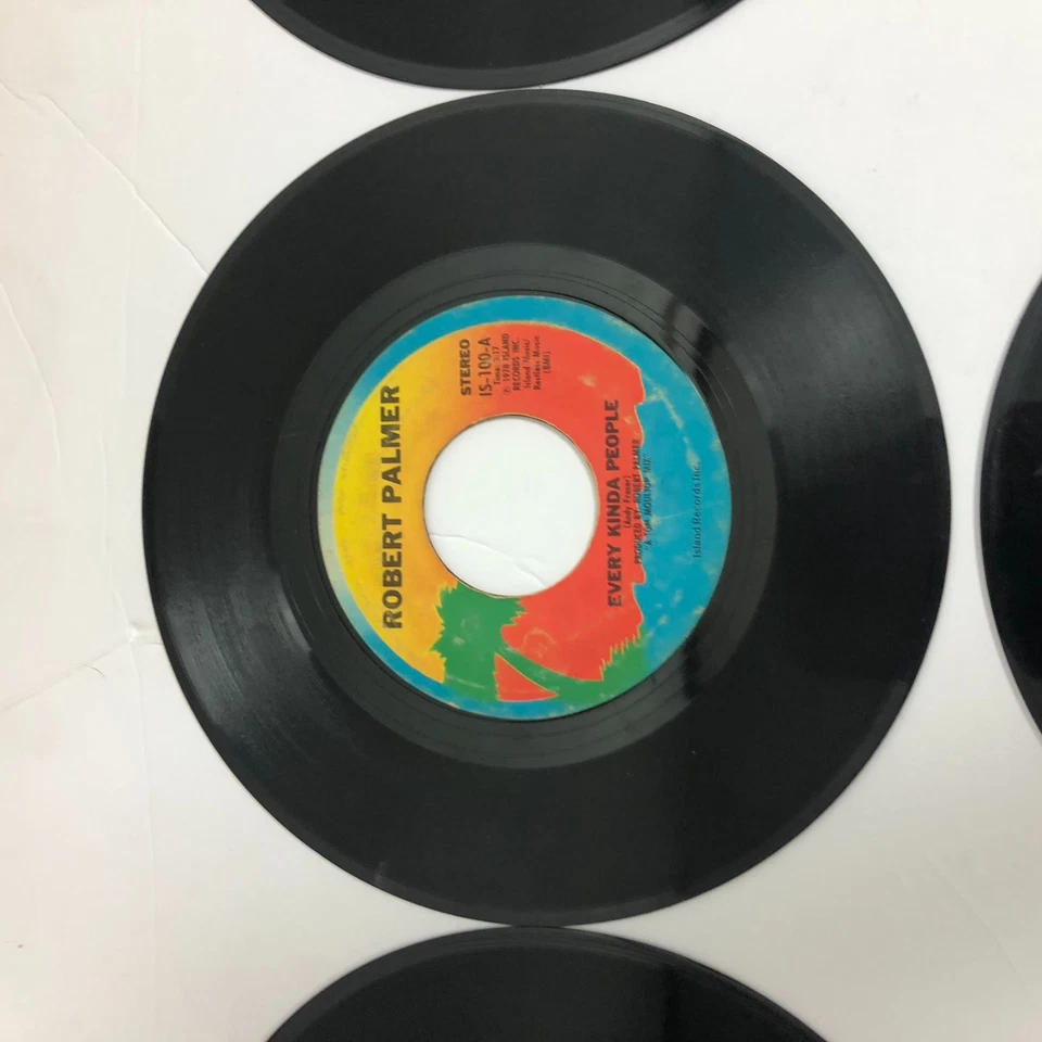 VTG Pop Rock 45 RPM 7" Vinyl Record Singles ABBA Rod Stewart Steve Miller - Image 4 of 4