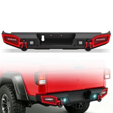 Rear Bumper For 2020-2026 Jeep Gladiator Jt 24 Doors Wwinch Platesensor Holes