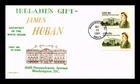 DR JIM STAMPS US COVER JAMES HOBAN WHITE HOUSE ARCHITECT FDC COMBO LANDS END