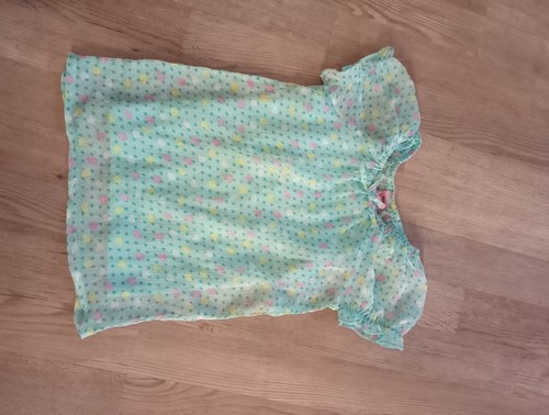 Schickes Longshirt Blusenshirt Bluse 2-lagig Gr. 104 Mädchen v. Kiki&Koko Top - Bild 1 von 3