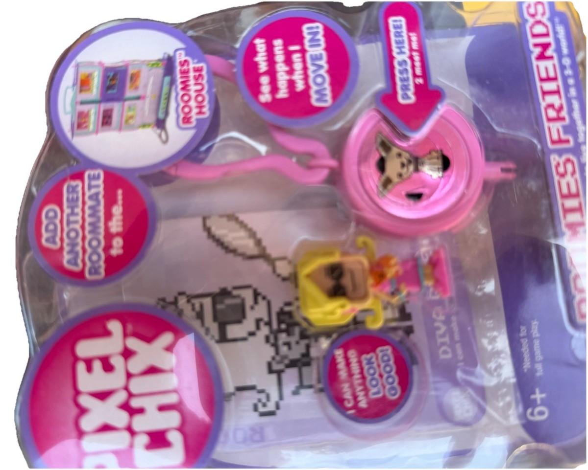 CHIX CHICKS 2枚セット 帯付き Pixel Chix Diva Beauty Queen Girl Roommate Friend for Roomies