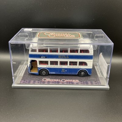 Corgi OOC OM45706 AEC Q Double Deck Bus Hull Corporation Transport 1:76 New