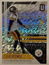 2018 Unparalleled Chris Boswell RC Flight Parallel #170 Steelers Very Rare
