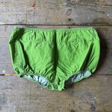 Vintage 1960s 70s Green Swimsuit Bottoms Women  s As Is Worn READ