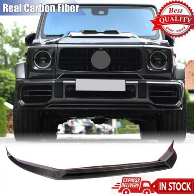 For Mercedes W464 G55 G63 G-Wagon 2019-24 Real Carbon Front Bumper