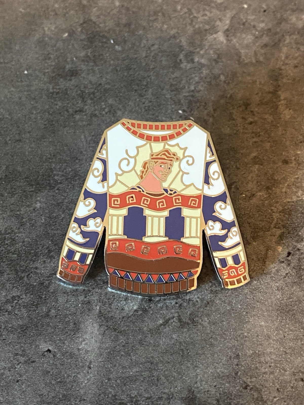 Disney 2023 Mystery Pin- Christmas Sweater - Hercules