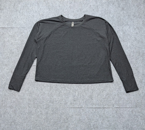 Beyond Yoga Shirt Womens Small Spacedye Lightweight Athleisure Black Long Sleeve