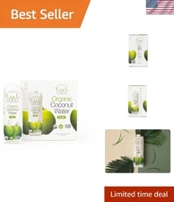 Sustainable Organic Coconut Water 6-Pack - Freshly Crafted, Guilt-Free Hydration