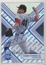 2018 Panini Elite Extra Edition Aspirations Blue 6/50 Lenny Torres Jr Auto hg6
