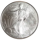 1996 $1 1-oz American Silver Eagle Impaired Abrasions