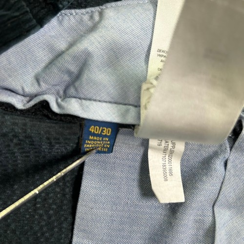 Polo Ralph Lauren Stretch Classic Fit Corduroy Pants Men 40x30 Black Casual Work - Bild 9 von 15