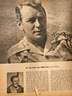Alan Ladd, Farley Granger, Double Full Page Vintage Pinup, aa