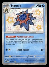 STARMIE 119/091 SHINY RARE PALDEAN FATES POKEMON HOLO NM on eBay