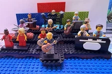Custom Jimmy Buffett And The Coral Reefer Band Lego Figures
