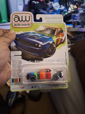 Auto World Paint Swatch  23 Dodge Challenger Hellcat Redeye (14 Factory Colors)