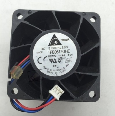   TFB0612GHE-F00 6cm 6038 DC12V 1.68A 3-wire cooling fan #zv
