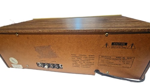 Vintage Sanyo RD10 Stereo Cassette Deck - Retro Audio Equipment - Working - Picture 2 of 3