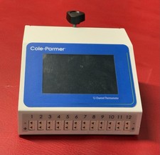 Cole Parmer Touchscreen 12 Channel Scanning Data Logging Benchtop Thermometer