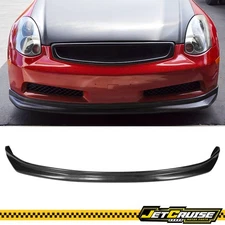 Fits 03-06 Infiniti G35 Coupe 2Door NS Style Front Bumper Lip Spoiler Bodykit PU