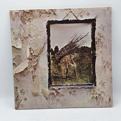 Led Zeppelin 4 IV Untitled Original 1971 Press Vinyl Record LP Album With Inner