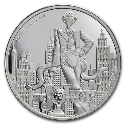 2024 Samoa 1 oz Silver DC Comics The Joker BU | eBay
