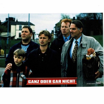 Ganz oder gar nicht - Robert Carlyle - 8 Aushangfotos - 21x29cm (1994)