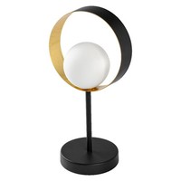 Tischleuchte Metall Stahl Glas Weiß Osram G9 BüRo 36 Cm Tischlampe Schlafzimmer