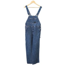 Vintage OshKosh Bgosh Adult Classic Vestbak Denim Overalls 90s Mens Blue 34x34