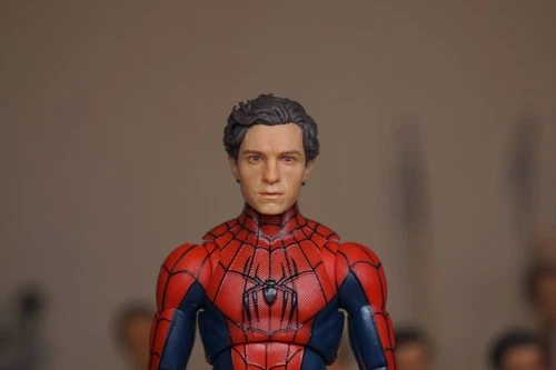 1/12 Marvel Legends Spiderman Brand New Day Tom holland custom painted head