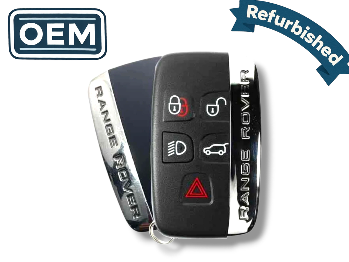 11-20 Range Rover Smart Key 5-Button PN: BJ32-15K601-AB